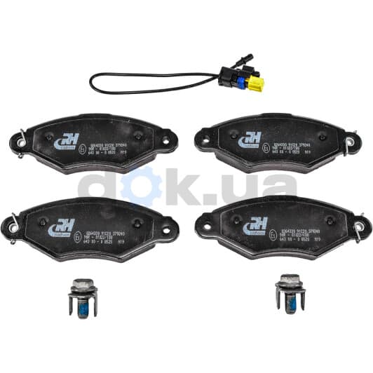 2643.30 Roadhouse Тормозные колодки для Renault Kangoo