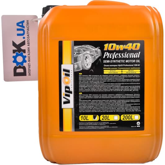VIPOIL Professional 10W-40 (10 л) моторна олива