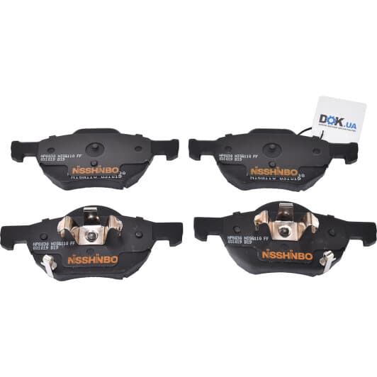 np8030 Nisshinbo Гальмівні колодки для Honda Accord