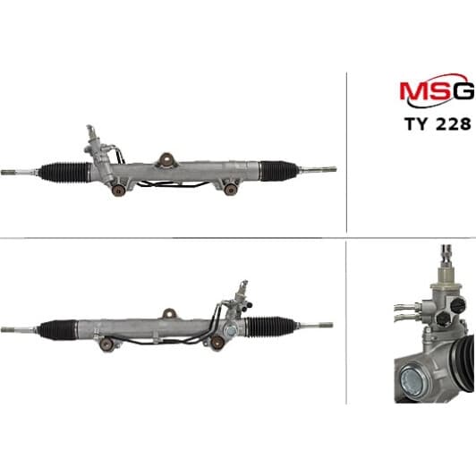 TY228 MSG Кермова рейка