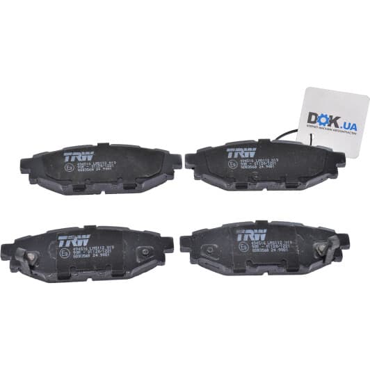 GDB3568 TRW Гальмівні колодки