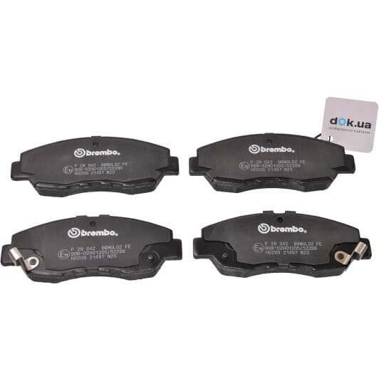 P 28 042 Brembo Тормозные колодки