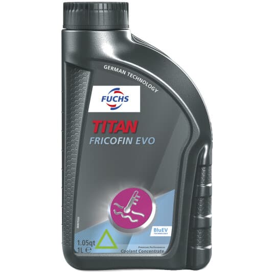Fuchs Titan Fricofin Evo OAT розовый 1 л (602210319) концентрат антифриза