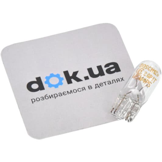 Автолампа Bosch Pure Light W5W W2,1x9,5d 5 W 1987302206