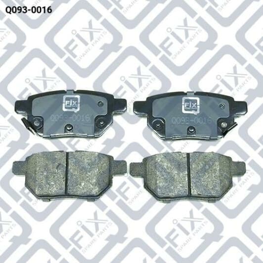 Q0930016 Q-Fix Тормозные колодки