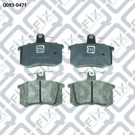 Q0930471 Q-Fix Тормозные колодки