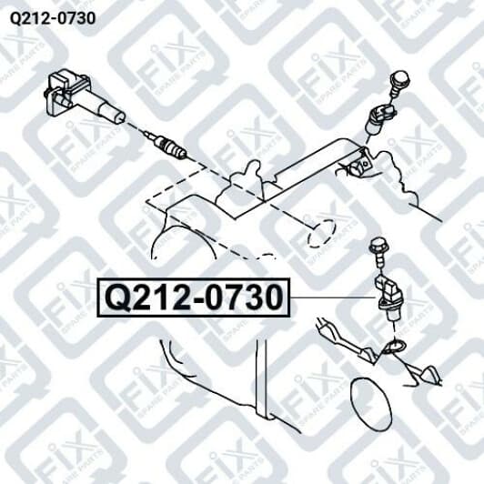 q2120730 Q-Fix ДАТЧИК ПОЛОЖЕНИЯ КОЛЕНВАЛА