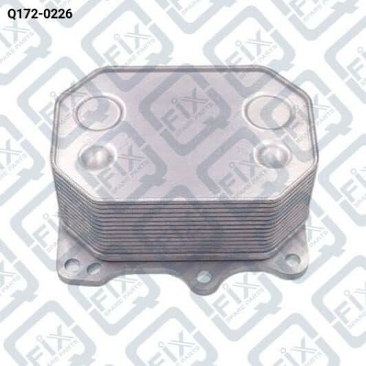 q1720226 Q-Fix РАДИАТОР ОХЛАЖДЕНИЯ (маслоохладитель)