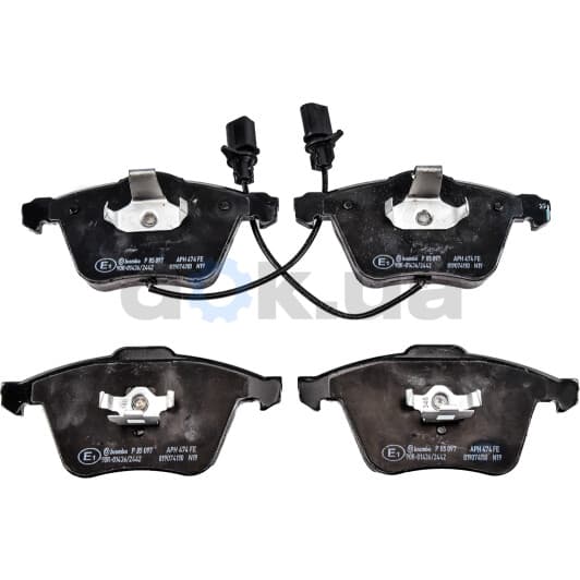 P 85 097 Brembo Тормозные колодки