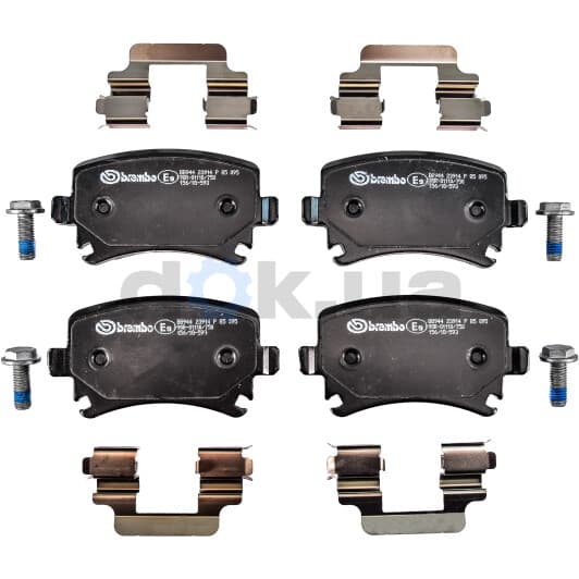 P 85 095 Brembo Гальмівні колодки