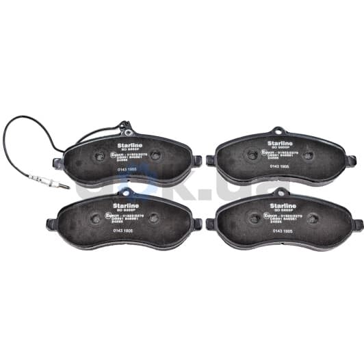 BD S855P Starline Тормозные колодки