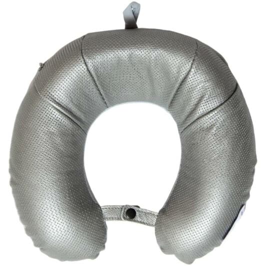 Подушка-подголовник Kerdis серый без логотипа 4820198830656