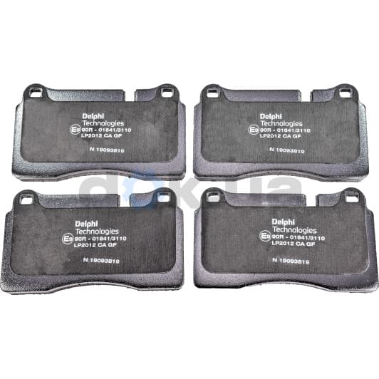 LP2012 Delphi Гальмівні колодки