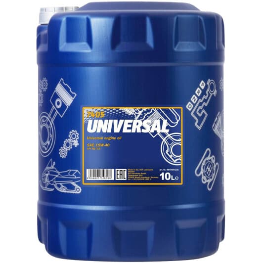 Mannol Universal 15W-40 (10 л) моторное масло