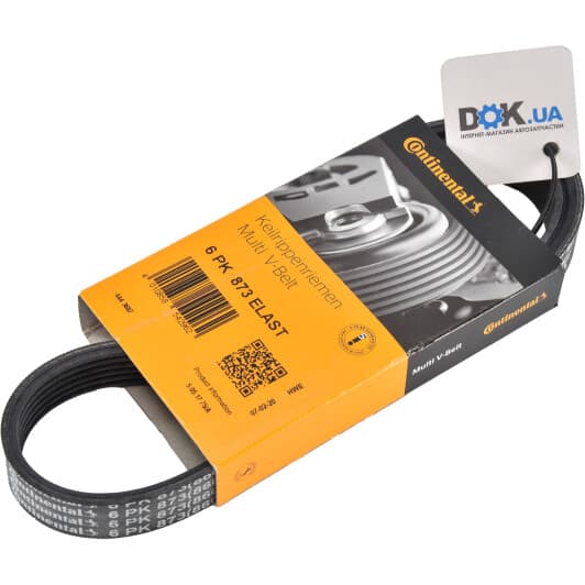 6PK873 ELAST Contitech Поликлиновой ремень