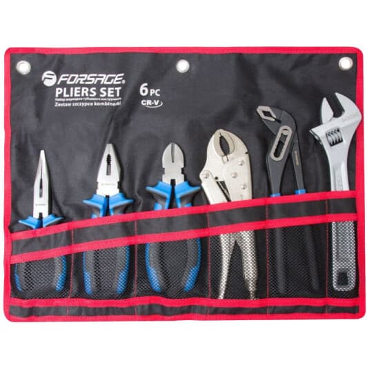 Набор шарнирно-губцевого инструмента Forsage F-50614A 6 ед.