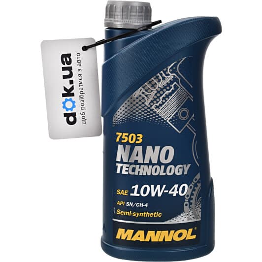 Mannol Nano Technology 10W-40 (1 л) моторное масло