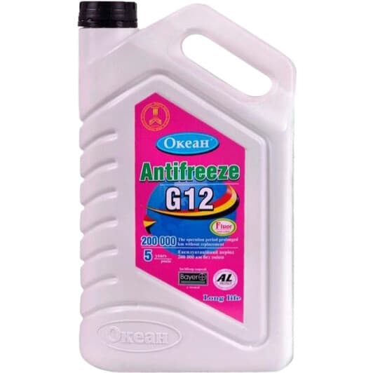 Ocean G12 красный 4 л концентрат антифриза