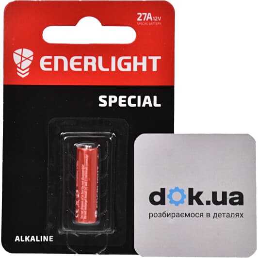 Батарейка Enerlight 4823093502260 A27 12 V 1 шт