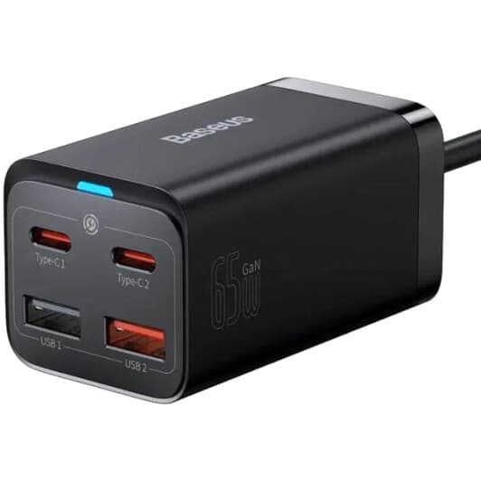 Мережевий зарядний пристрій Baseus GaN3 Pro Desktop Fast Charger CCGP040101 65 Вт