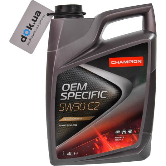 Champion OEM Specific C2 5W-30 (4 л) моторна олива