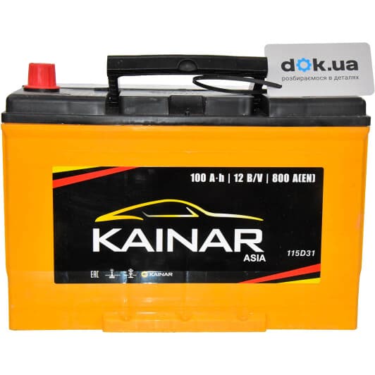 Аккумулятор Kainar 6 CT-100-L Asia 0903411110