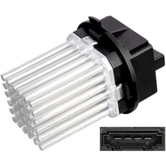 176588 Febi Резистор вентилятора салона для Citroen C5