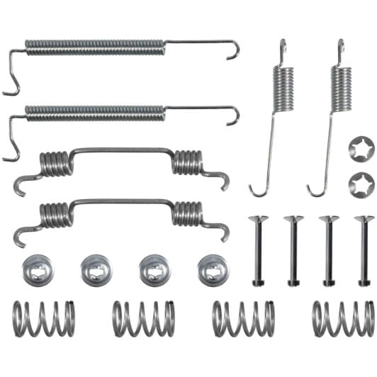 182150 Febi Монтажный комплект барабанных тормозных колодок
