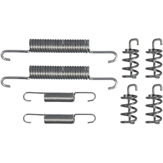 182042 Febi Монтажний комплект барабанних гальмівних колодок
