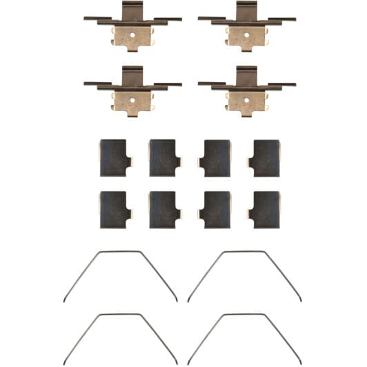 182485 Febi Компоненти дискових гальмівних колодок для Mazda 6