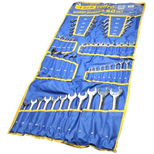 Набір ключів S&R Tempo 670091050 6x7, 10x11, 14x15 мм, 6-32 мм 50 шт