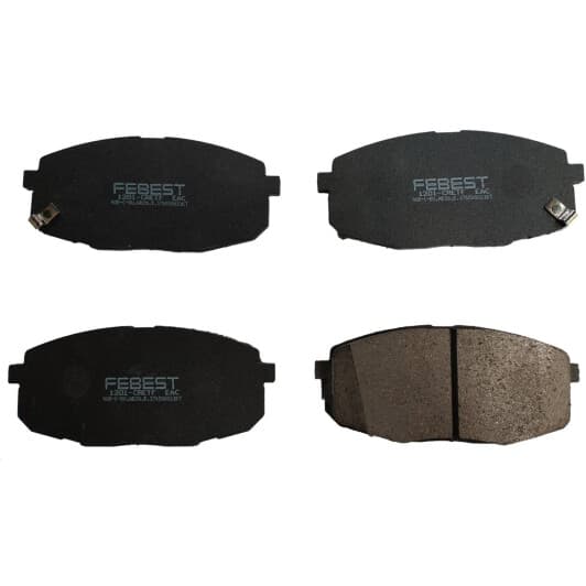 1201cretf Febest Тормозные колодки