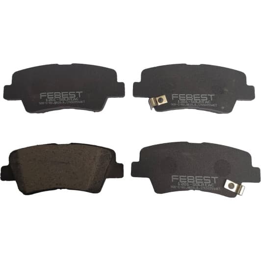 1201solr Febest Гальмівні колодки