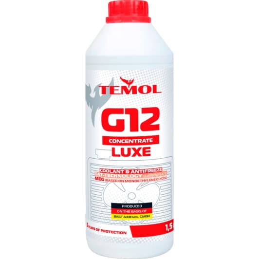 Концентрат антифризу TEMOL Luxe G12 червоний