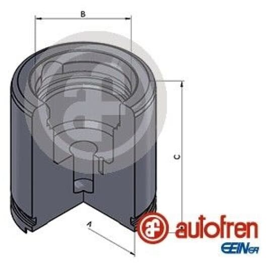 d025727 Autofren Seinsa Поршень гальмівного супорта для Citroen BX