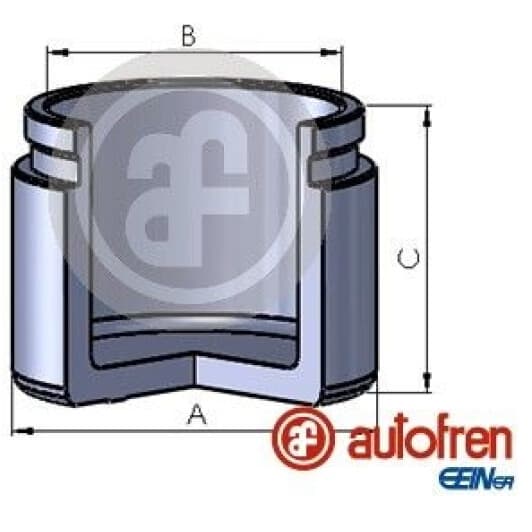 d025856 Autofren Seinsa Поршень тормозного суппорта