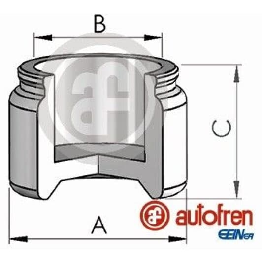 d025880 Autofren Seinsa Поршень гальмівного супорта для Volvo 240