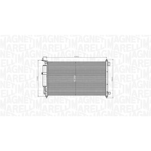 350203829000 Magneti Marelli Радіатор кондиціонера