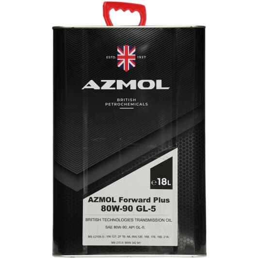 Трансмиссионное масло Azmol Forward Plus GL-5 80W-90 минеральное