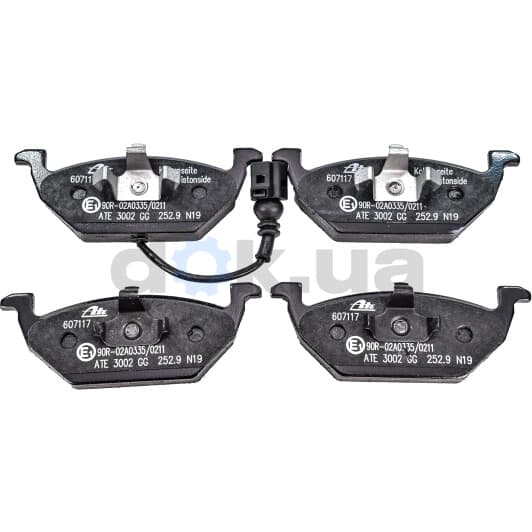 13.0460-7117.2 ATE Гальмівні колодки