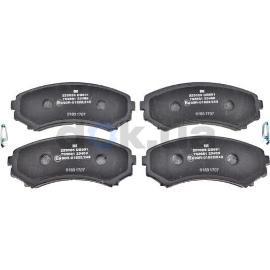 223026 NK Гальмівні колодки