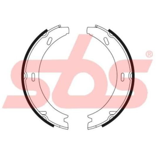 18492733552 SBS Колодки ручника