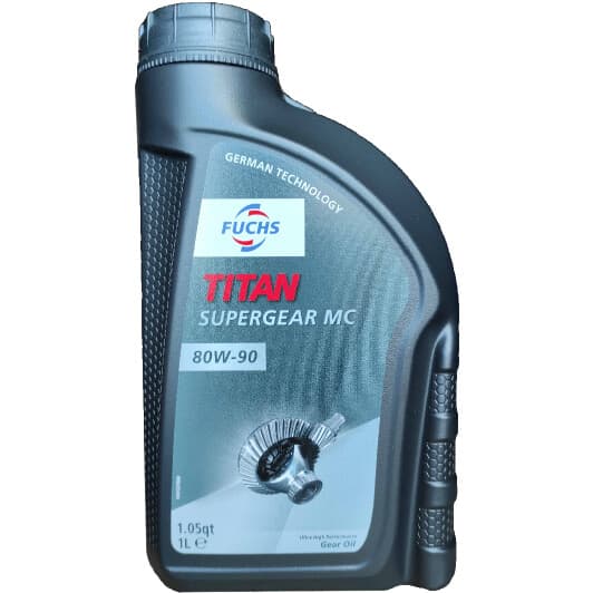 Трансмісійна олива Fuchs Titan Supergear MC MT-1 80W-90 напівсинтетична