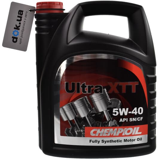 Chempioil Ultra XTT 5W-40 (5 л) моторна олива