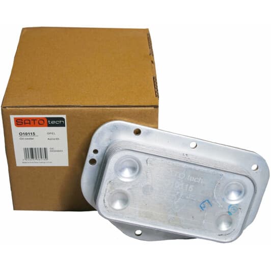 O10115 SATO tech Масляный радиатор двигателя