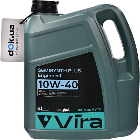 VIRA Semisynth Plus 10W-40 (4 л) моторное масло