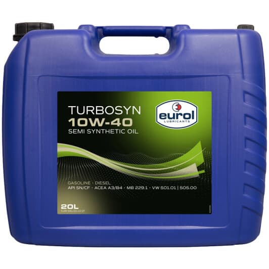 Eurol Turbosyn 10W-40 (20 л) моторна олива