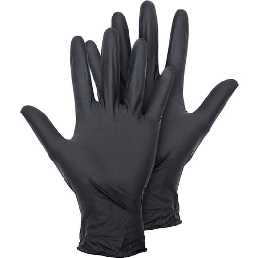 Перчатки бытовые Montana латексные черные