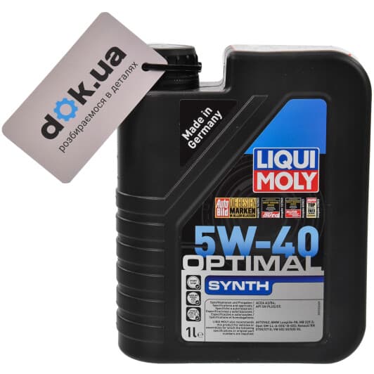 Liqui Moly Optimal Synth 5W-40 (1 л) моторна олива