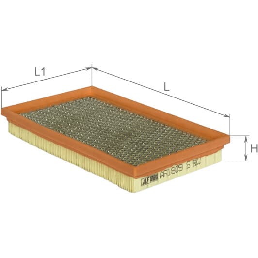 AF1809S Alpha Filter Воздушный фильтр для Mazda 323